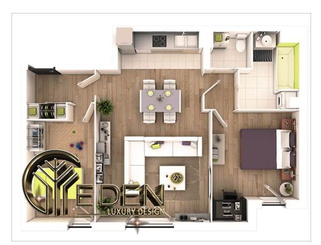 Thiết kế nhà ống 1 tầng 60m2