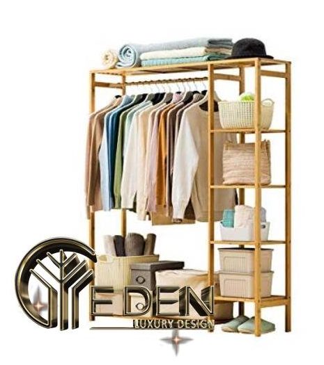 Kệ treo quần áo bằng gỗ