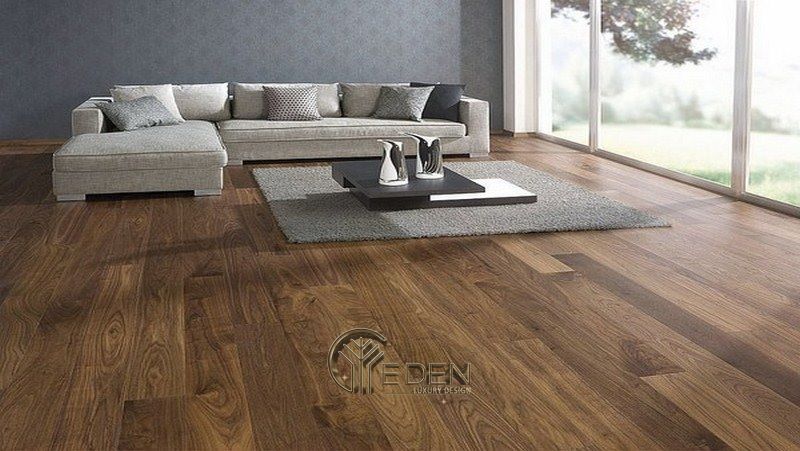 Mẫu thiết kế không gian với sàn gỗ - Mẫu 2