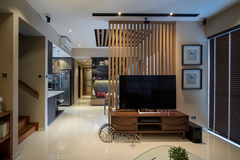 Kệ gỗ tivi trang trí theo phong cách hiện đại, mới lạ