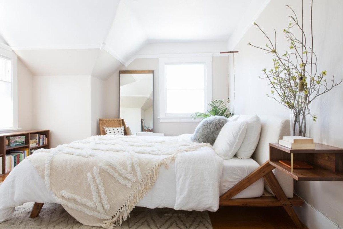 Phòng ngủ phong cách Scandinavian đơn giản, tinh tế