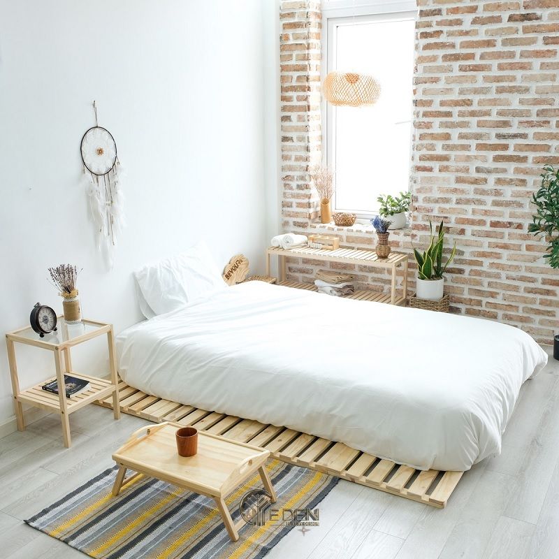 Thiết kế không gian phòng ngủ nhỏ đơn giản, phong cách Tối giản  - Mẫu 1
