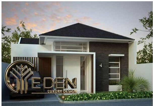 Mẫu thiết kế nhà ống 1 tầng với không gian xanh