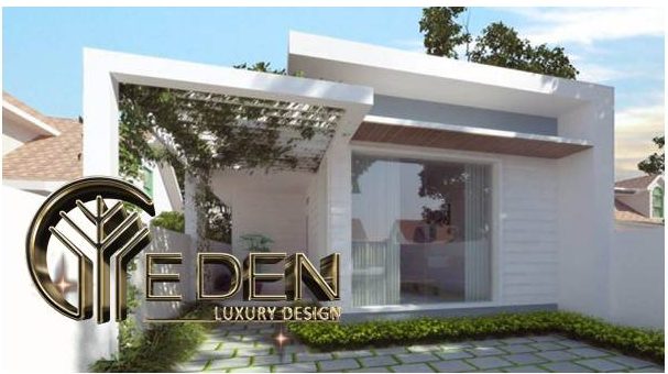 Mẫu thiết kế nhà ống 1 tầng 3 phòng ngủ