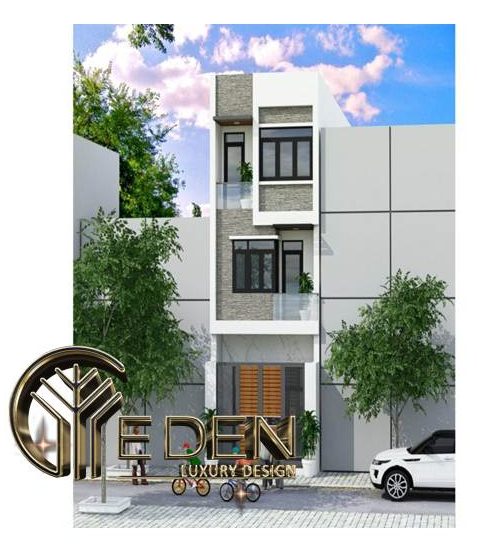 Mẫu thiết kế nhà ống 3 tầng 4x14m