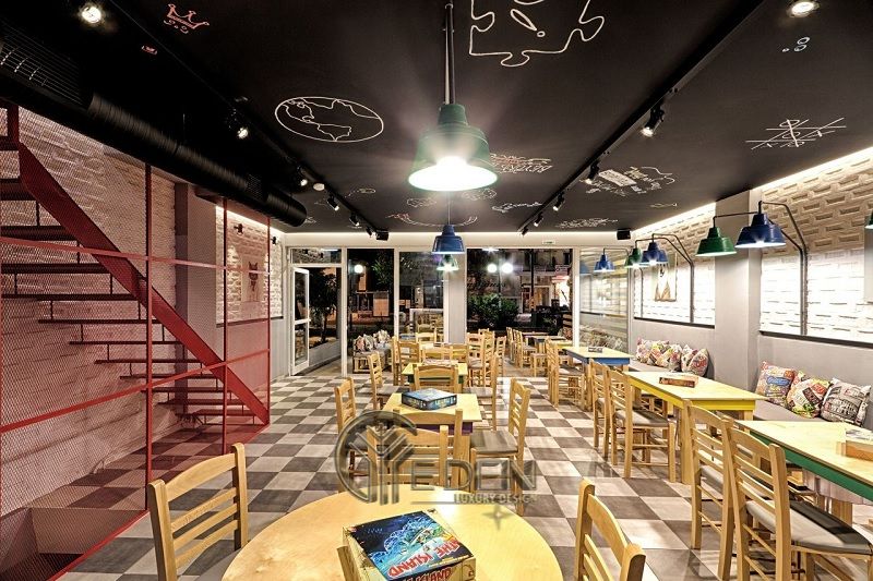 Thiết kế quán cafe game board “hot” nâng cao tinh thần đồng đội