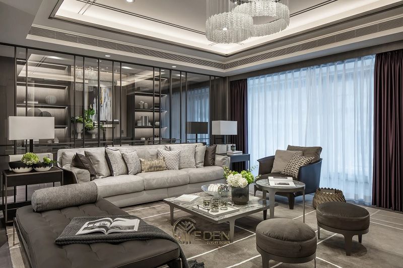 Mẫu thiết kế, thi công nội thất chung cư cao cấp – Mẫu 8