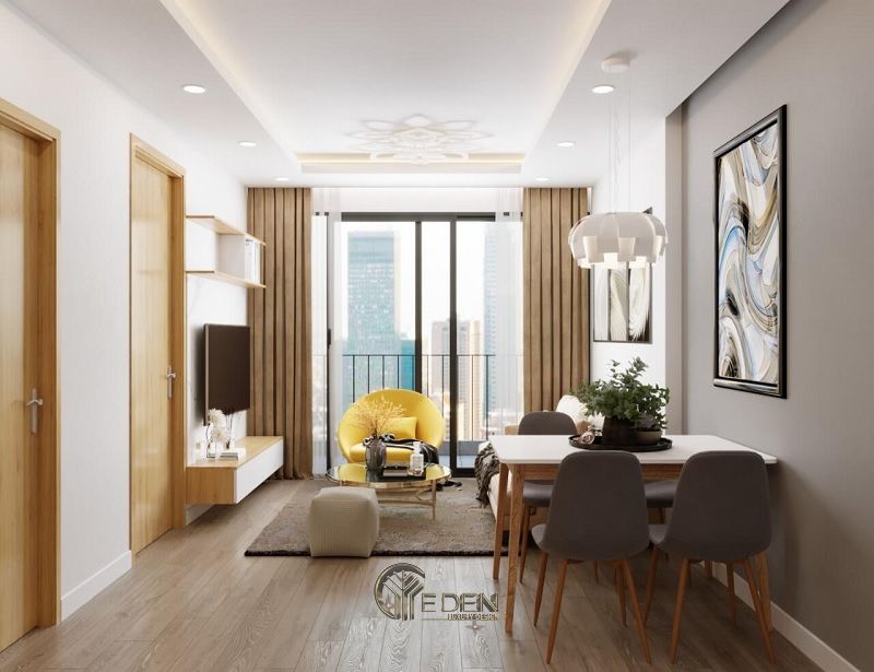 Những mẫu thiết kế, thi công nội thất chung cư giá rẻ - Mẫu 8