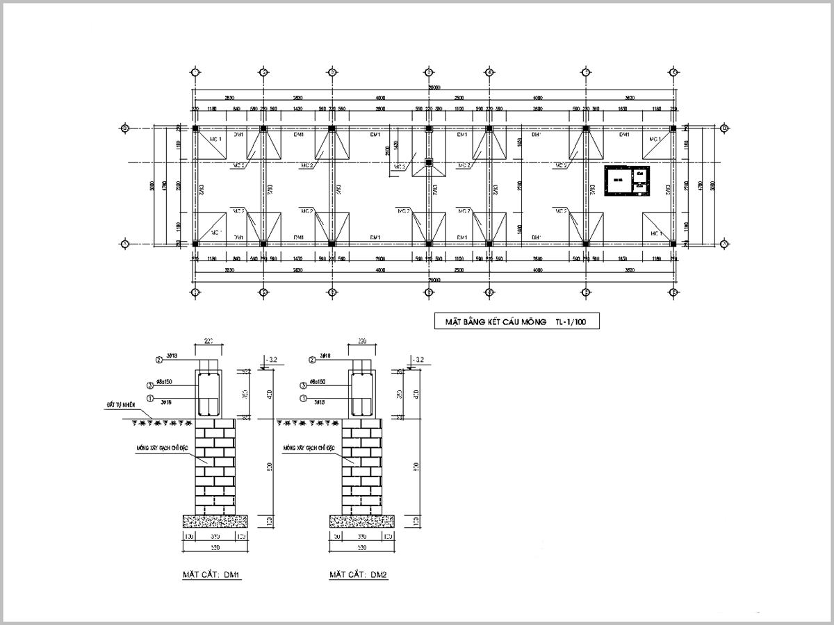 Bản thiết kế nhà cấp 4 60m2 giúp khách hàng và đơn vị thi công hiểu rõ về công trình