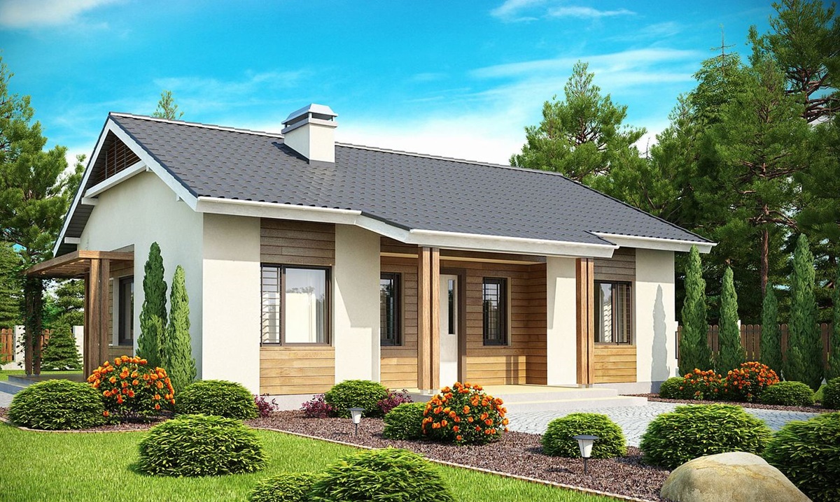 Nhà cấp 4 là loại hình nhà ở tiện nghi, phù hợp với nhiều gia đình