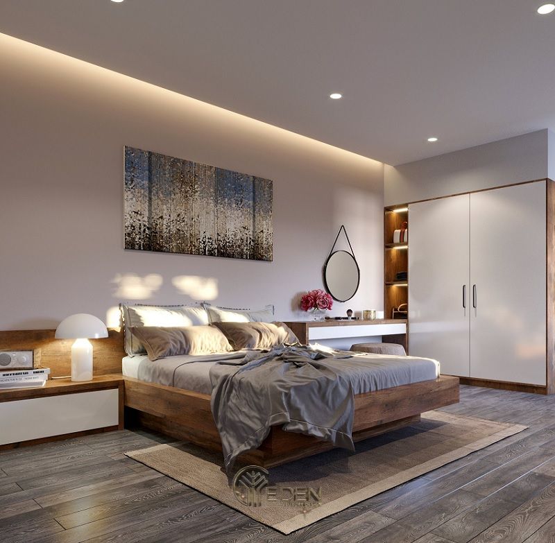 Thiết kế nội thất phòng ngủ nhà cấp 4
