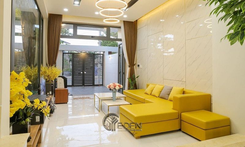 Thiết kế nội thất phòng khách nhà cấp 4