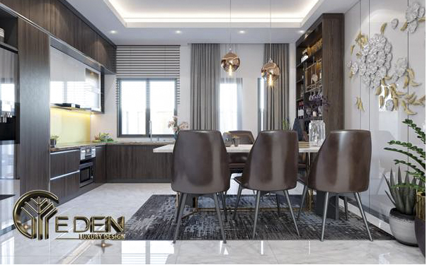 Thiết kế phòng ăn mang phong cách hiện đại