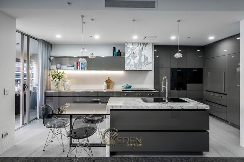 Mẫu bàn ăn thông minh, đẹp cho phòng bếp hiện đại