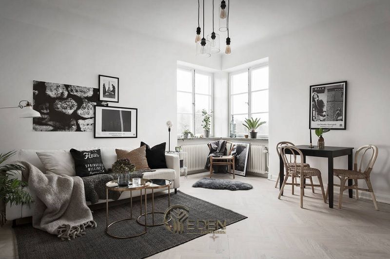 Mẫu bàn ăn đơn giản cho phong cách scandinavia khác biệt
