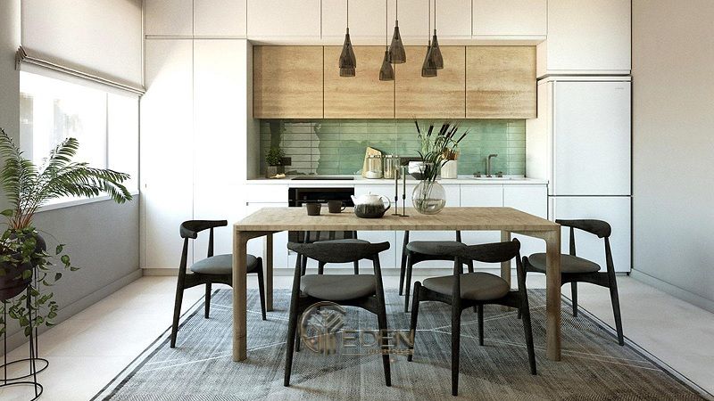 Mẫu bàn ăn đơn giản cho phong cách scandinavia khác biệt