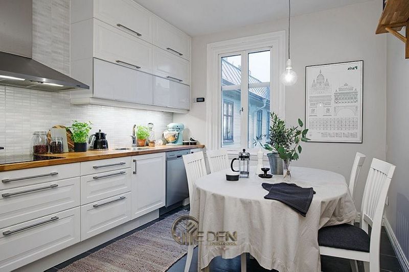 Mẫu bàn ăn đơn giản cho phong cách scandinavia khác biệt