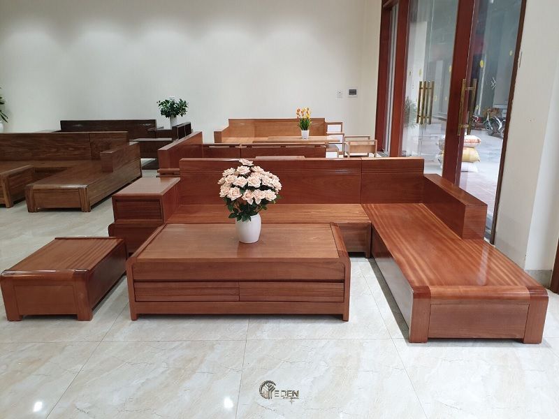 Mẫu bàn ghế xoan đào được nhiều người ưa chuộng