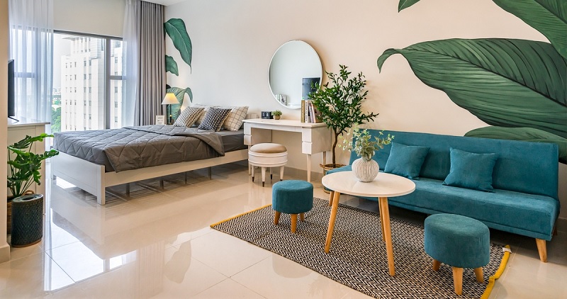 Những mẫu trang trí phòng khách chung cư nhỏ 11