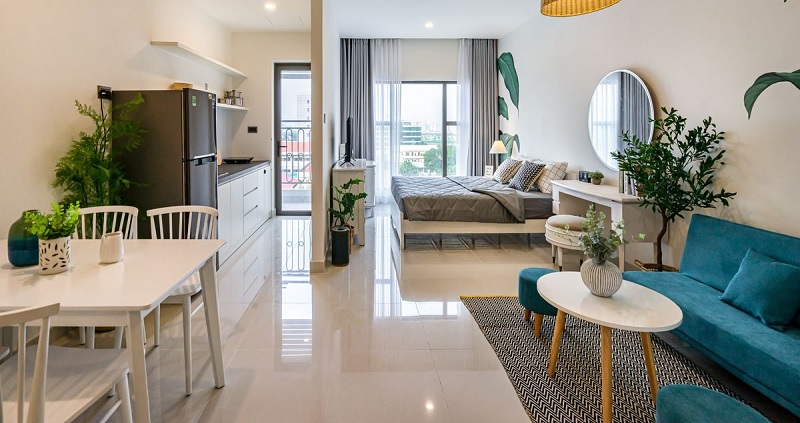 Những mẫu trang trí phòng khách chung cư nhỏ 13