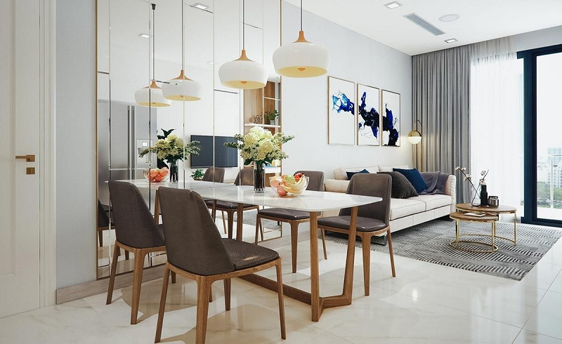 Những mẫu trang trí phòng khách chung cư nhỏ 14