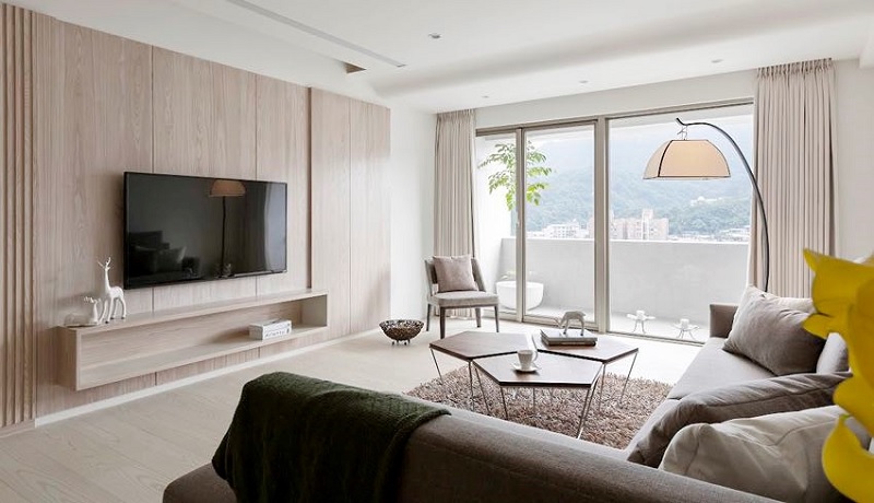 Cách mà thường được nhiều chuyên gia gợi ý khi muốn tăng diện tích không gian nhà phố đẹp phải kể đến đó là sử dụng màu sơn trắng hoặc Pastel