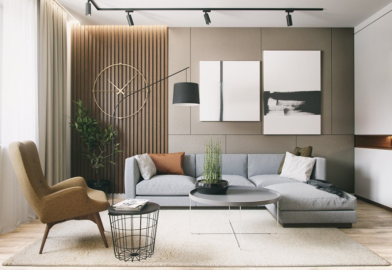 Decor nội thất nhà đẹp cho không gian nhà phố - Phòng khách
