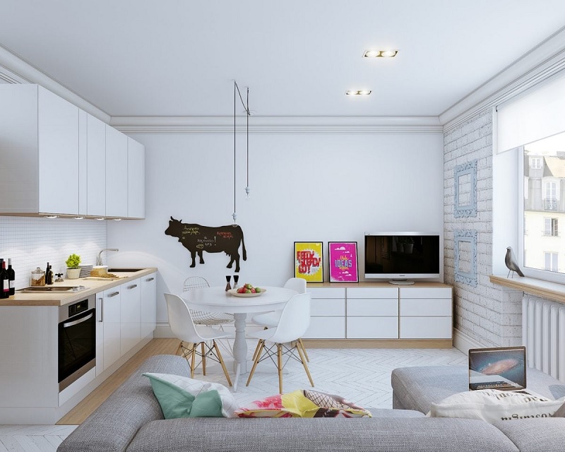 Decor nội thất nhà đẹp cho không gian chung cư - Phòng khách