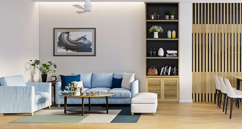 Diện tích không gian sẽ là yếu tố giúp bạn xác định được kích thước trang trí nội thất phòng khách, phòng ngủ…