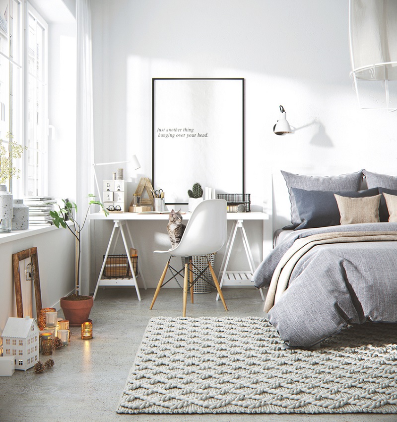 Decor nội thất nhà đẹp cho không gian nhà phố - Phòng ngủ