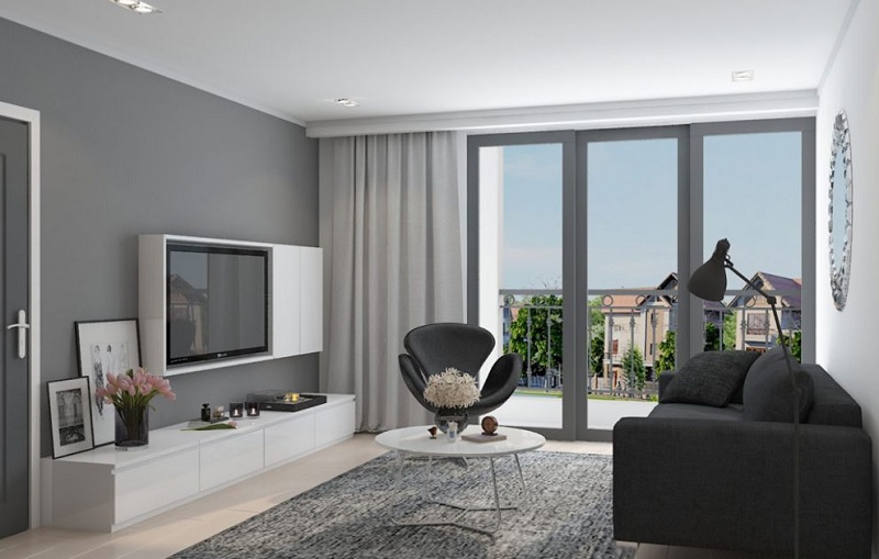Decor nội thất nhà đẹp cho không gian nhà phố - Phòng khách