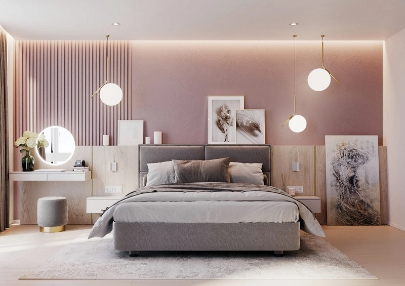 Decor nội thất nhà đẹp cho không gian nhà phố - Phòng ngủ
