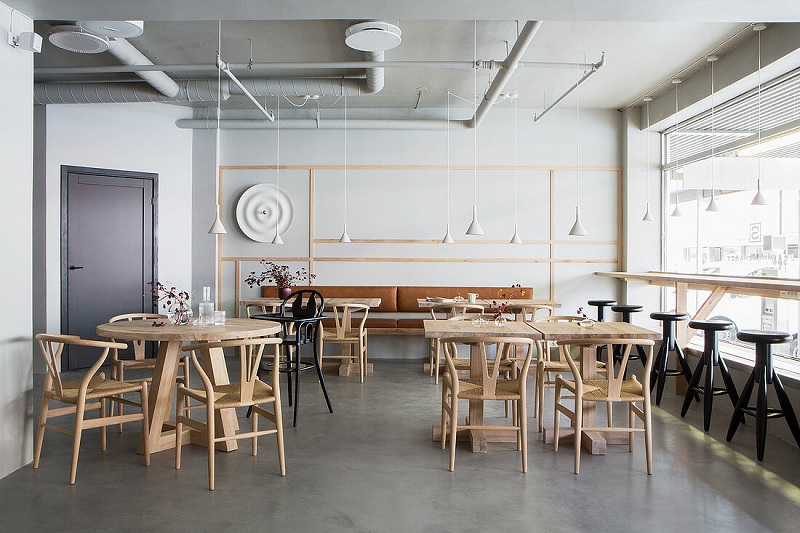 Thiết kế nội thất nhà hàng theo phong cách Scandinavian tối giản 4