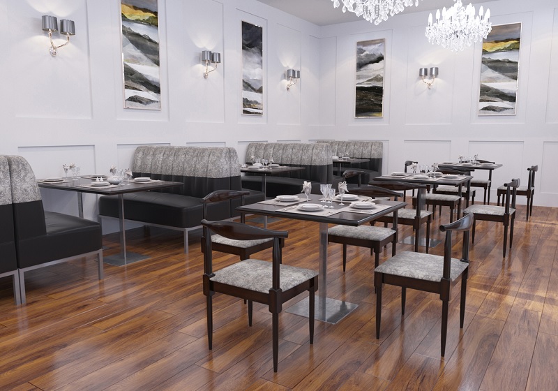 Thiết kế nội thất nhà hàng theo phong cách Scandinavian mộc mạc 5