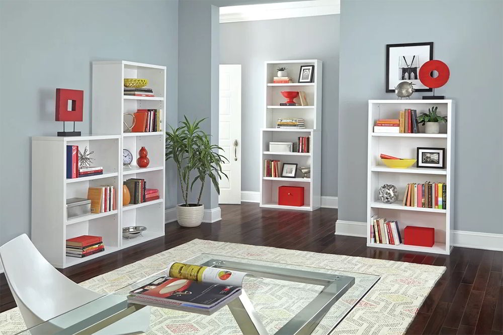 Tone màu trắng nhẹ nhàng trang nhã, che đi các khuyết điểm, góc cạnh của căn phòng