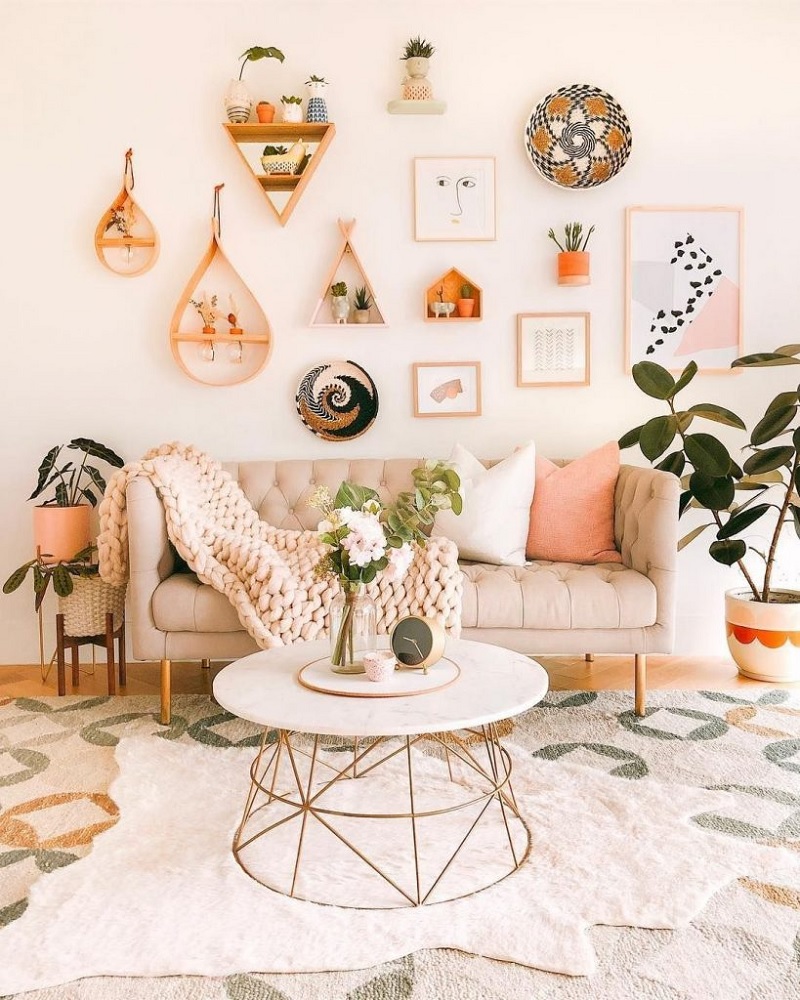 15 Ý tưởng decor phòng khách nhỏ đẹp, sáng tạo