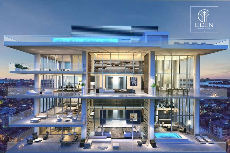 Mẫu thiết kế căn Penthouse đẹp nhất năm 2022 3