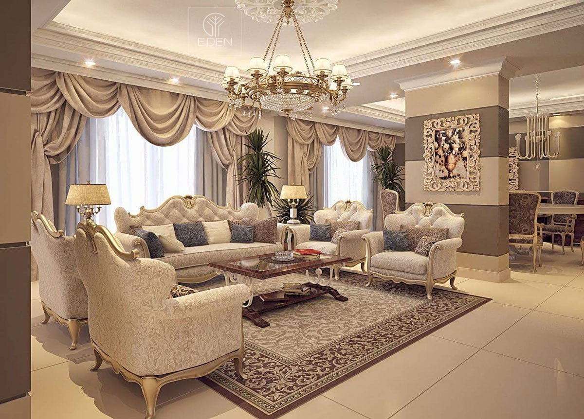 Đồ nội thất Luxury có đường nét tinh xảo