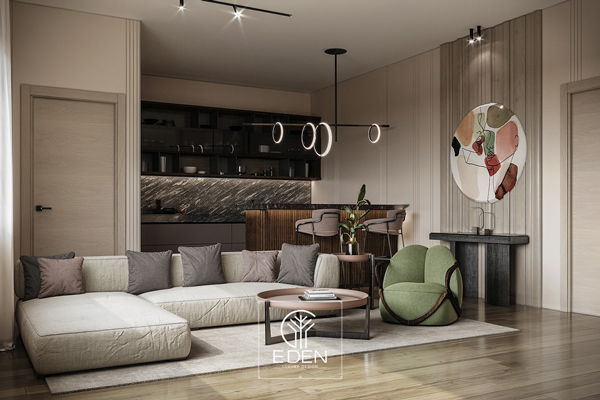 15 mẫu thiết kế nội thất căn hộ chung cư 50m2 hiện đại đẹp nhất 2022